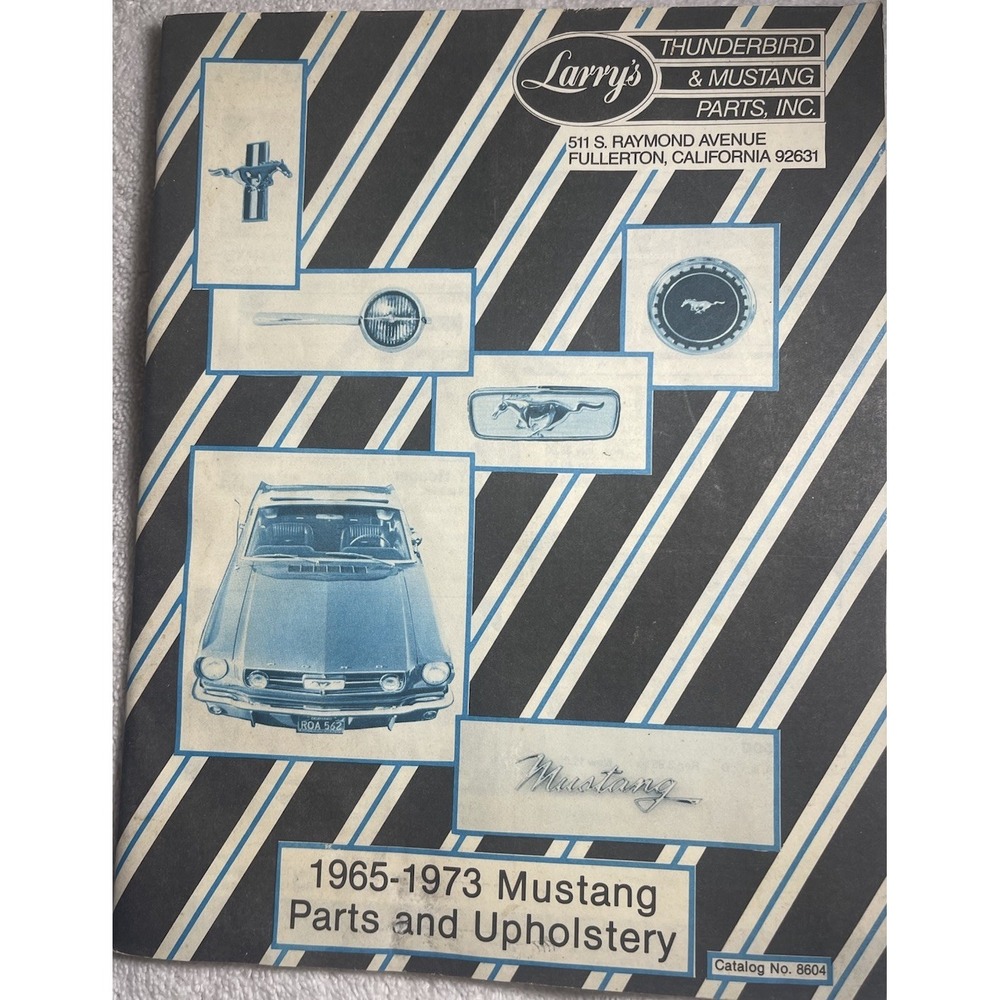 Larry's Thunderbird‎ & Mustang Parts, Inc Catalog #8604